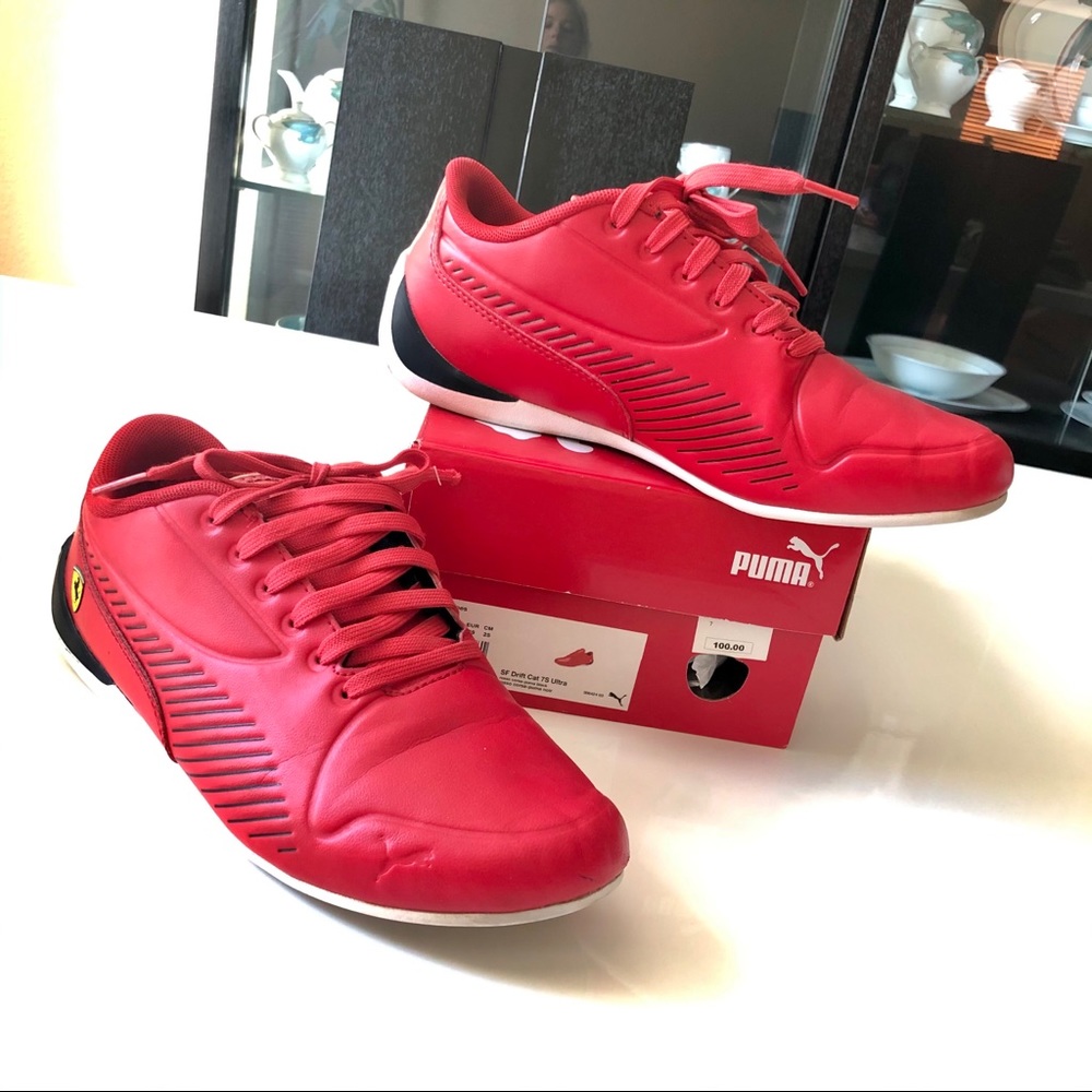 Boys Puma Scuderia Ferrari Drift Cat 7 Ultra Men